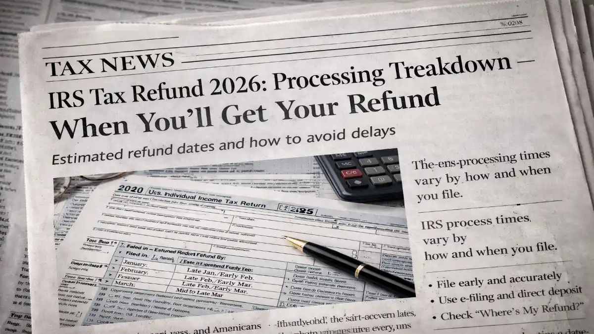irs refund 2026, tax refund processing time, irs refund timeline, when will i get my refund, irs payment dates 2026, where is my refund tool, tax filing usa 2026, refund delay reasons, direct deposit refund time, irs updates today, income tax refund news, us tax refund guide